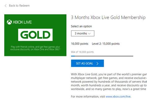 How to Get Free Xbox Live Gold Microsoft Rewards Xbox Live Gold | Xbox ...