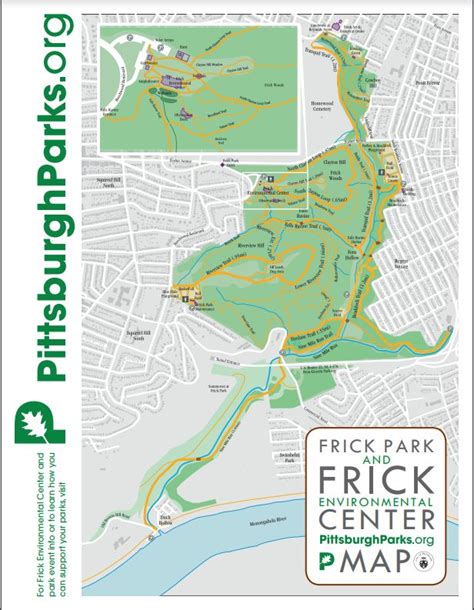 Frick Park Map