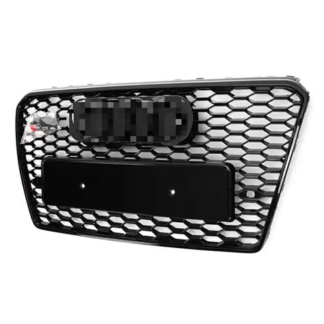 Gloss Black Rs7 Style Front Bar Grille Suitable For Audi A7 My10 My15