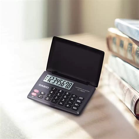 Buy Casio Portable Calculator Lc 160lv Bk For Frequent Travellers