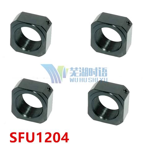 Rn10 Metal Lock Nuts For Sfu1204 Ball Screw Lock Nut Rn10 M10 X 10mm