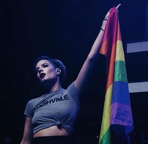 Celebrities With The Gay Pride Flag Vvtistick