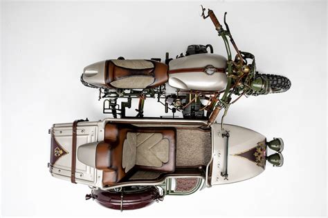 Custom 2wd Ural Sidecar Motorcycle By Le Mani Moto From Russia With