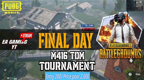 Grand Final M Tdm Tournament Pubg Mobile Season Cash Price Pool