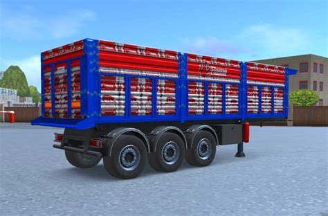 Scrap Trailer Skin Flame Feed Truckers Of Europe 3 Skins