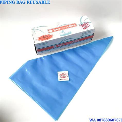 Jual PRODUK REUSABLE PIPING BAG ISI 4 PLASTIK SEGITIGA BISA