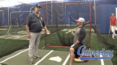 Gameday Baseball Mlb Clinics One Knee Drill Youtube