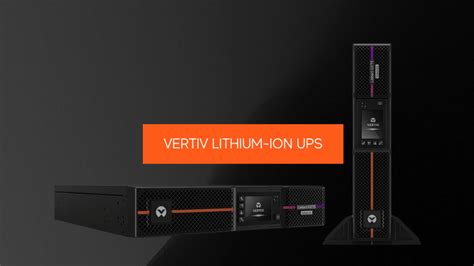 Vertiv Mpl Lithium Ion Battery Cabinet Critical Power