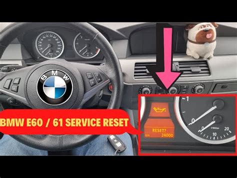 Reset Del Testigo De Servicio Del BMW Serie 5 E61 BMW Serie 5 F10 F11