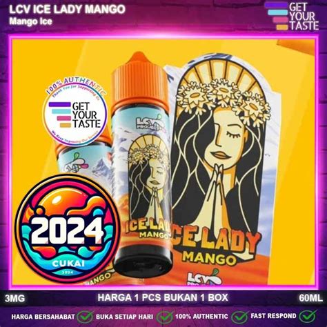 Jual Liquid LCV Ice Lady Mango 60ML Fruity Mangga By LCV Juice Project