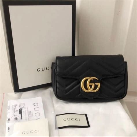 Gucci Marmont Super Mini Authentic Mulus Barang Mewah Tas Dompet Di