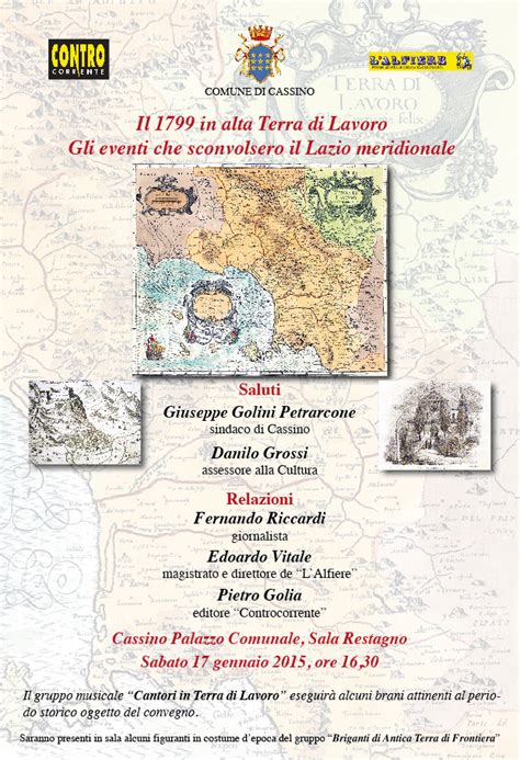 Storia E Storie Il 1799 In Alta Terra Di Lavoro