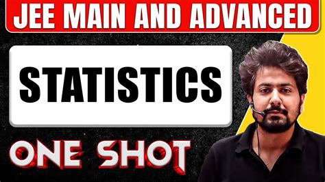 Statistics In Shot All Concepts Pyqs Covered Jee Main