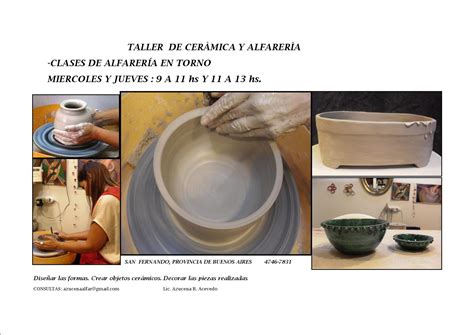 Ceramica Azucena Acevedo CLASES DE CERÁMICA Y ALFARERÍA EN TORNO EN