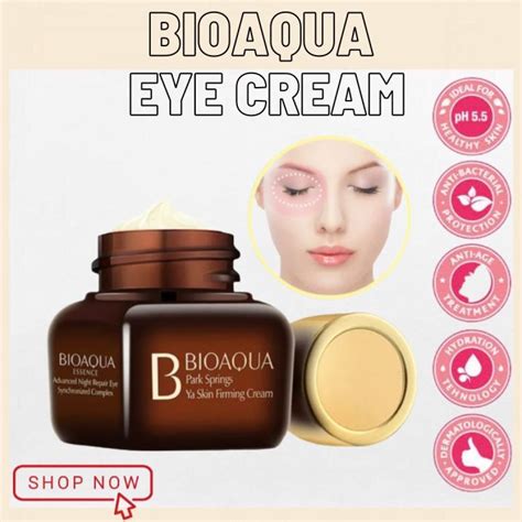 Bioaqua Eye Cream Skin Tightening Serum Cream Anti Puffiness Anti Wrinkles Lazada Ph