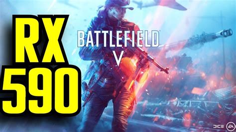 Battlefield V RX 590 Multiplayer 1080p Ultra Settings FRAME RATE