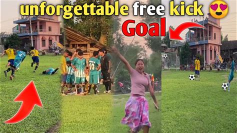 Unforgettable Free Kick Goal Bardaghat Vs Bhutaha Bardaghat Woda