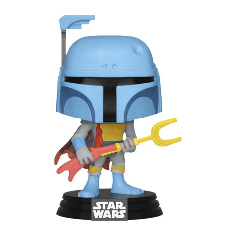 Star Wars Funko Pop Vinyl Animated Boba Fett Holiday Special