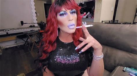 Redheaded Mistress Maria Lipstick Smoking Fetish Crossdresser Crossdressing Virgin I Dont Lie