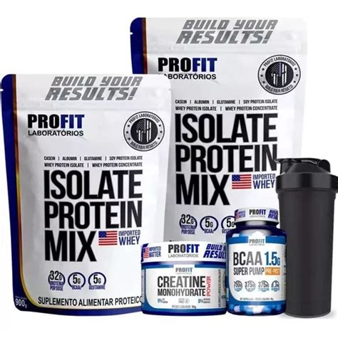 Whey Protein X Isolate Profit G Bcaa Creatina Cuotas Sin Inter S