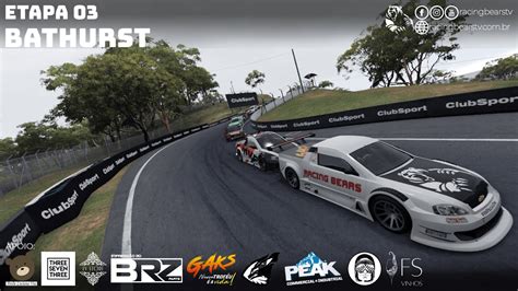 RACING BEARS CUP MONTANA EDITION GRID QUINTA 3º ETAPA BATHURST 3