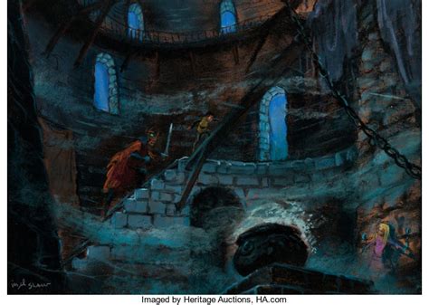 Animation Artconcept Art The Black Cauldron The Horned King C The Black Cauldron Concept
