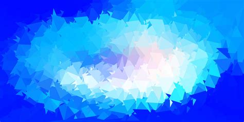 Light pink, blue vector gradient polygon design. 11716248 Vector Art at ...