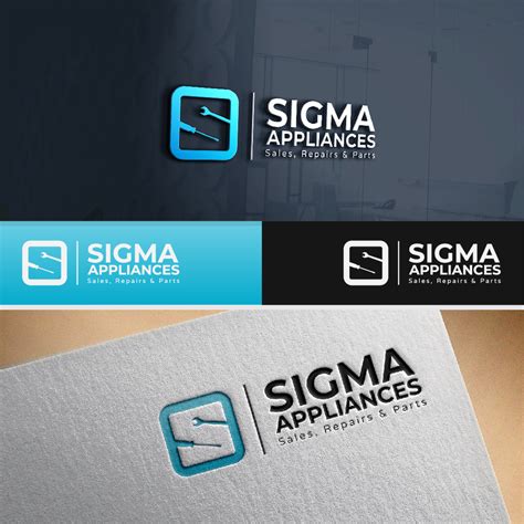 Elegant Traditional Home Appliance Logo Design For Sigma Appliances