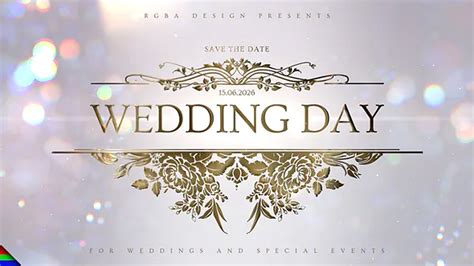 Wedding Pack Wedding Day After Effects Template Ae Templates