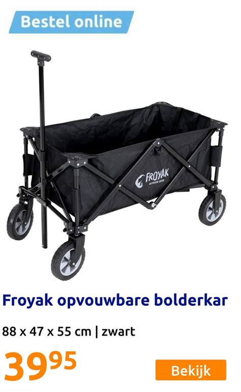 Froyak Opvouwbare Bolderkar Aanbieding Bij Action