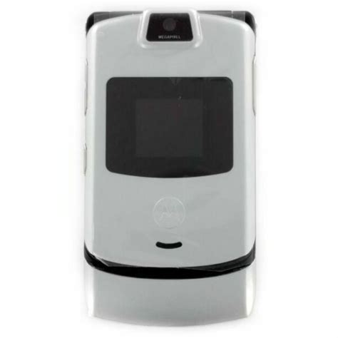 Unlocked Motorola Razr V3 Razor Cell Phone Silver Online Kaufen Ebay