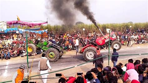 Nishu Deshwal Tractor Tochan Video Arjun Vs John Deere Youtube