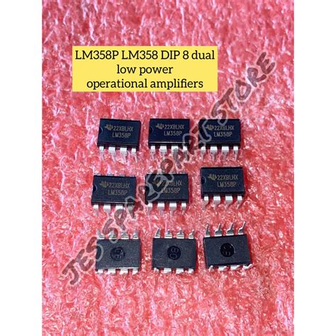 Jual Lm P Lm Dip Dual Low Power Operational Amplifiers Shopee