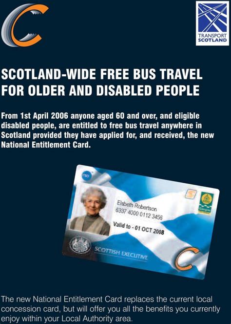 How To Apply For Free Travel Pass Scotland