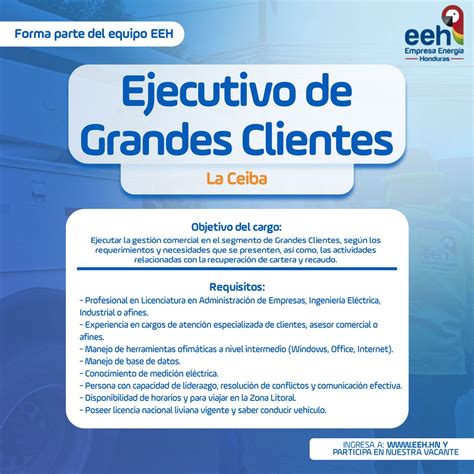 Empresa Energía HN on Twitter Forma parte del equipo de EEH con un