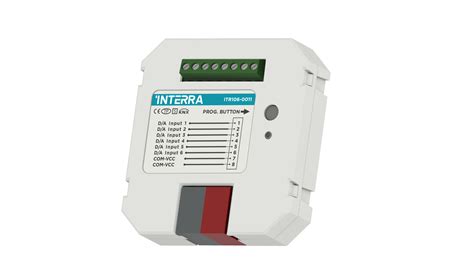 Interra Binary Analog Input Module With Thermostat Knxtra Co Nz