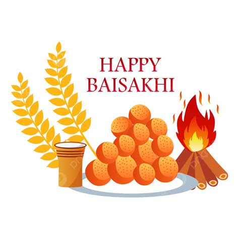 Happy Baisakhi Vector Art Png Vector Happy Baisakhi Celebration Design