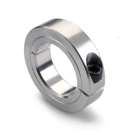 china tclone piece clamp style threaded collar solid shaft collars