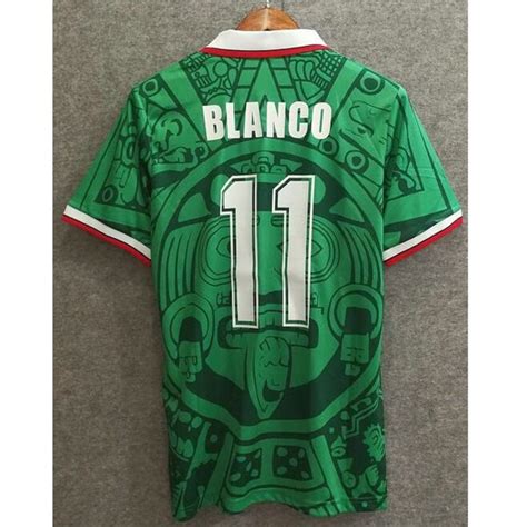 Mexico 1998 Jersey Men Etsy