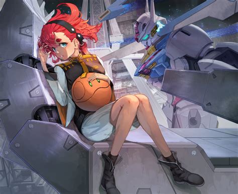 スレッタ「彗星の魔女 スレッタ・マーキュリー 彗星の魔女 機動戦士ガンダム水星の魔女 」ロシロイチのイラスト