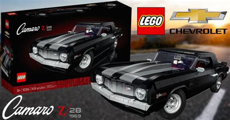 Brickfinder Lego Icons Chevrolet Camaro Z