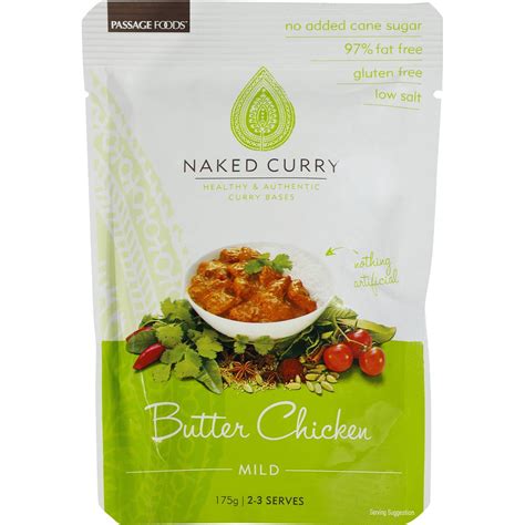 Passage Foods Simmer Sauce Naked Curry Butter Chicken G Woolworths