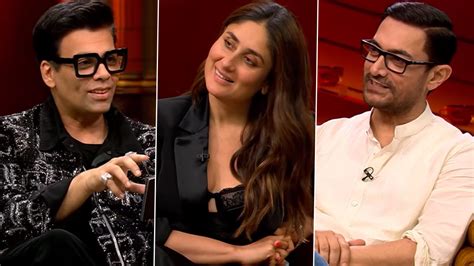 Koffee With Karan Season 7 करण जौहर के चैट शो में ये क्या बोल गए आमिर खान आप शो में लोगों के