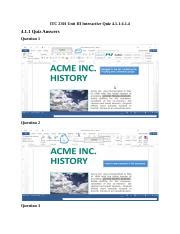Unit Interactive Quiz Docx Itc Unit Iii Interactive Quiz