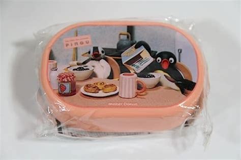 Amazon ピングー ランチボックス ミスド ミスタードーナツ ピンク Pingu 弁当箱 お弁当箱 ランチケース アイドル・芸能人