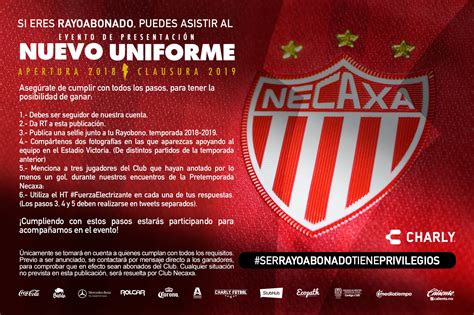 Club Necaxa On Twitter Listos No Olviden Dar Rt Y Utilizar El