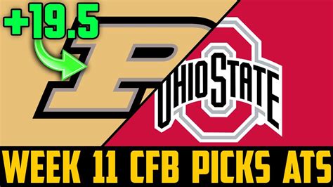 College Football Week 11 Picks Against The Spread 2021 Cfb Picks Ats