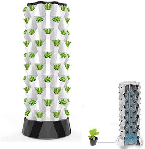 Syst Me Hydroponique Aeroponic Tower Garden Avec Lampes De Culture Led