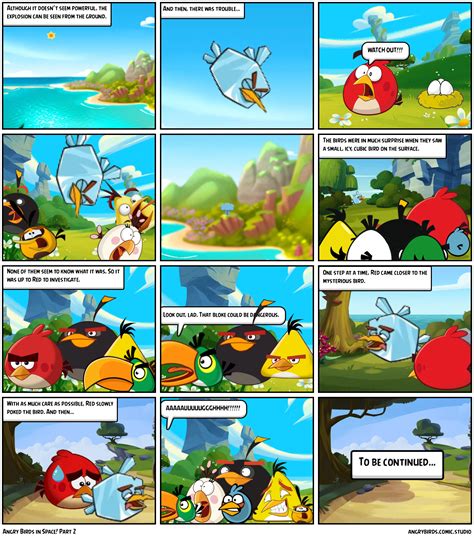 Angry Birds In Space Part 2 Comic Studio