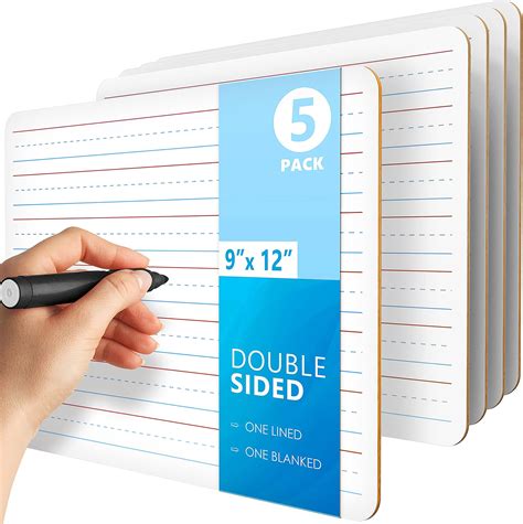 Amazon Pack Dry Erase Boards X Double Sided Small